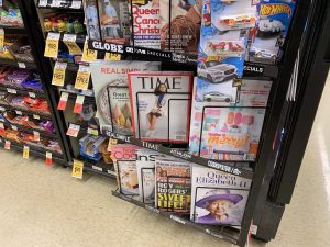Anjali Rao's cover on TIME Magazine, seen at a Safeway store in Highlands Ranch