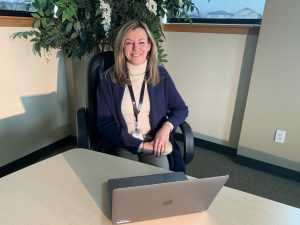 Elizabeth Brown will be helping connect STEM students, parents, and staff with resources designed to help those suffering from PTSD and other emotional trauma