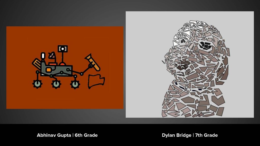 STEM slide for art project