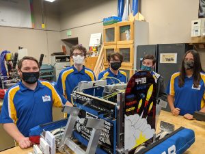Many of STEM's FRC students continue to volunteer in the program long after graduation