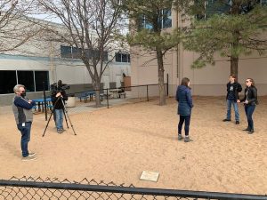 CBS4 interview with STEM student