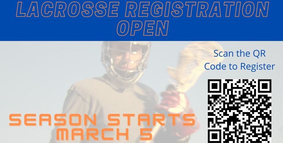 Lacrosse Registration open