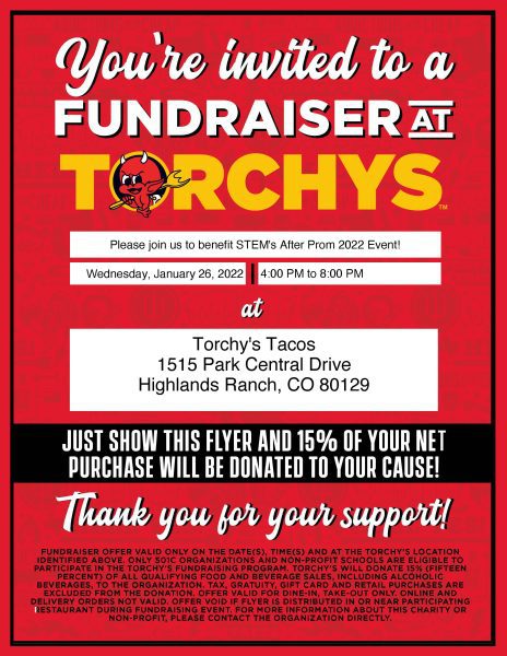 STEM PTO After Prom at Torchy's Tacos
