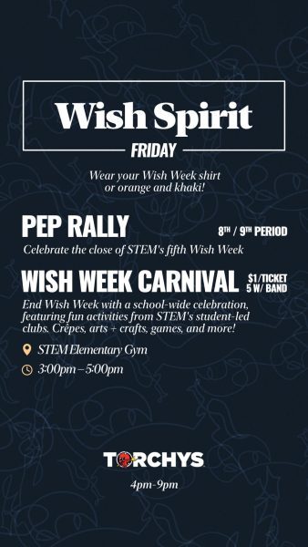 Wish Week Friday Events