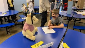 STEM students dress up as famous characters for biography unit