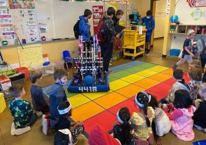 FRC visits STEM Elementary students