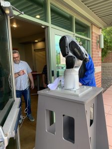 Robot delivered to P-TECH