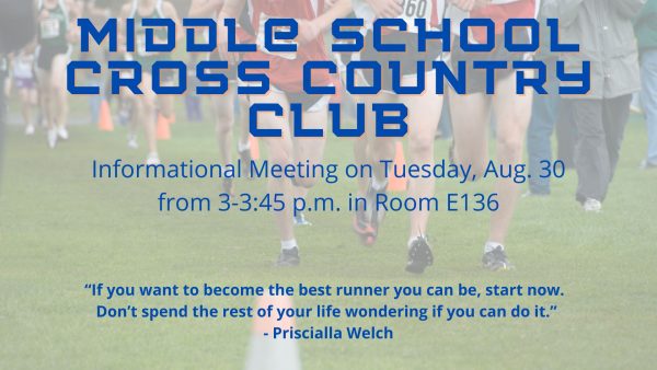 Middle School Cross Country Club