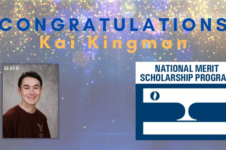 National Merit Scholarship Semifinalist Kai Kingman