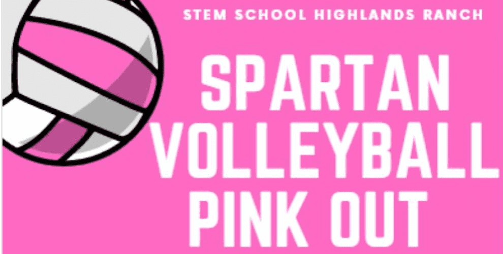 Volleyball Pink Out Match