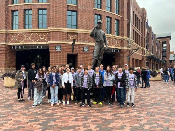 STEM business students visit Coors Field