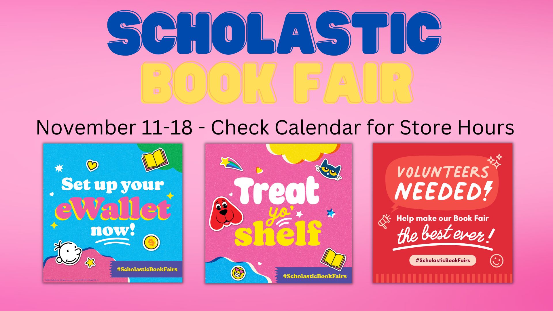 Spring Scholastic Book Fair  Details - Federal Heights Elementary School