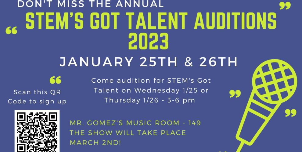 STEM's Got Talent Audition
