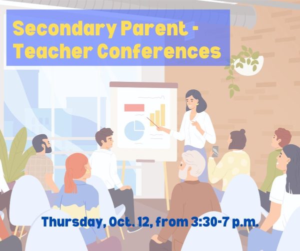 Secondary Parent-Teacher Conference Week (Facebook Post)