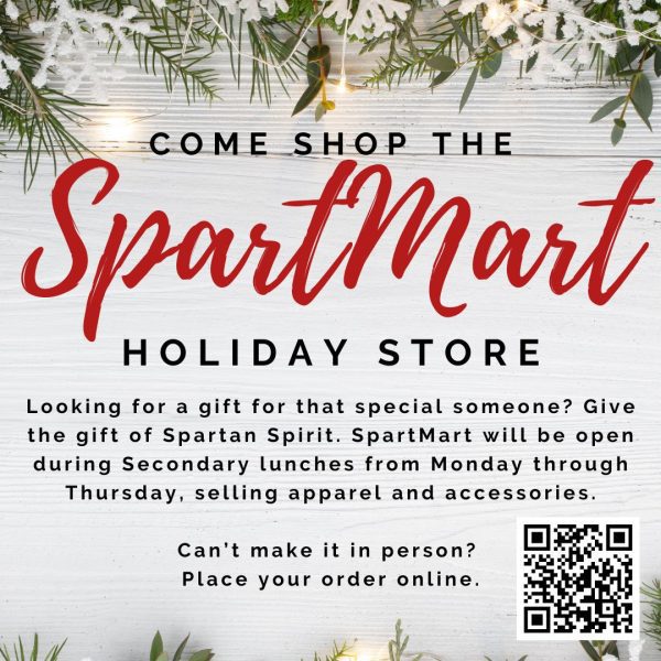 SpartMart Holiday Store Open (Instagram Post)