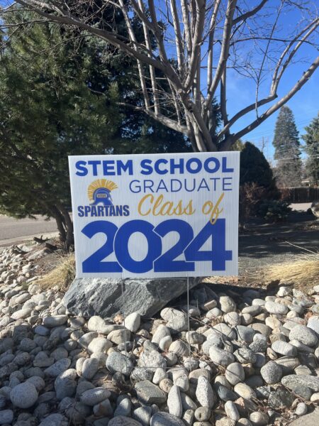 STEM Senior Yard Sign