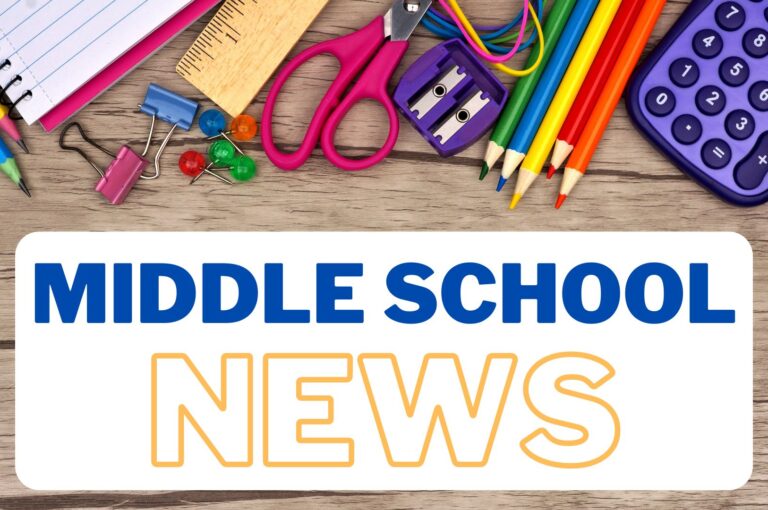 Middle School News and Updates (Presentation)