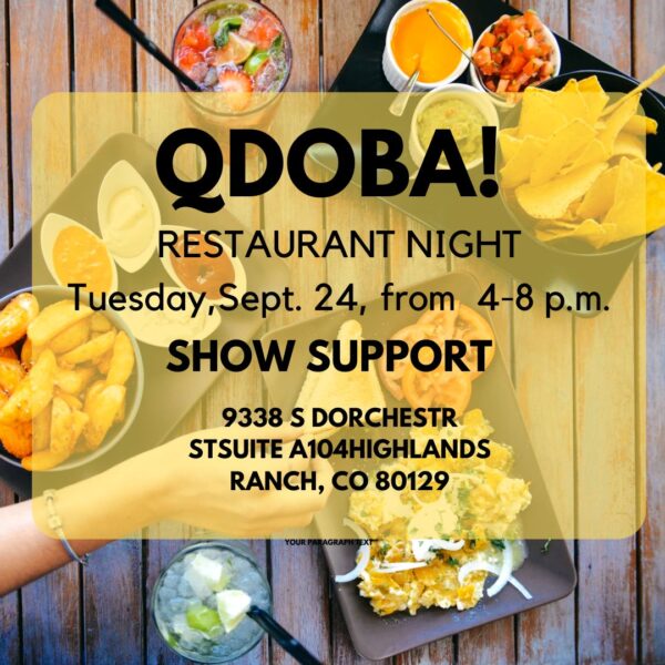 Qdoba Restaurant Night