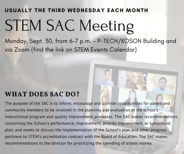 240930 - STEM SAC Meeting (Facebook Post)