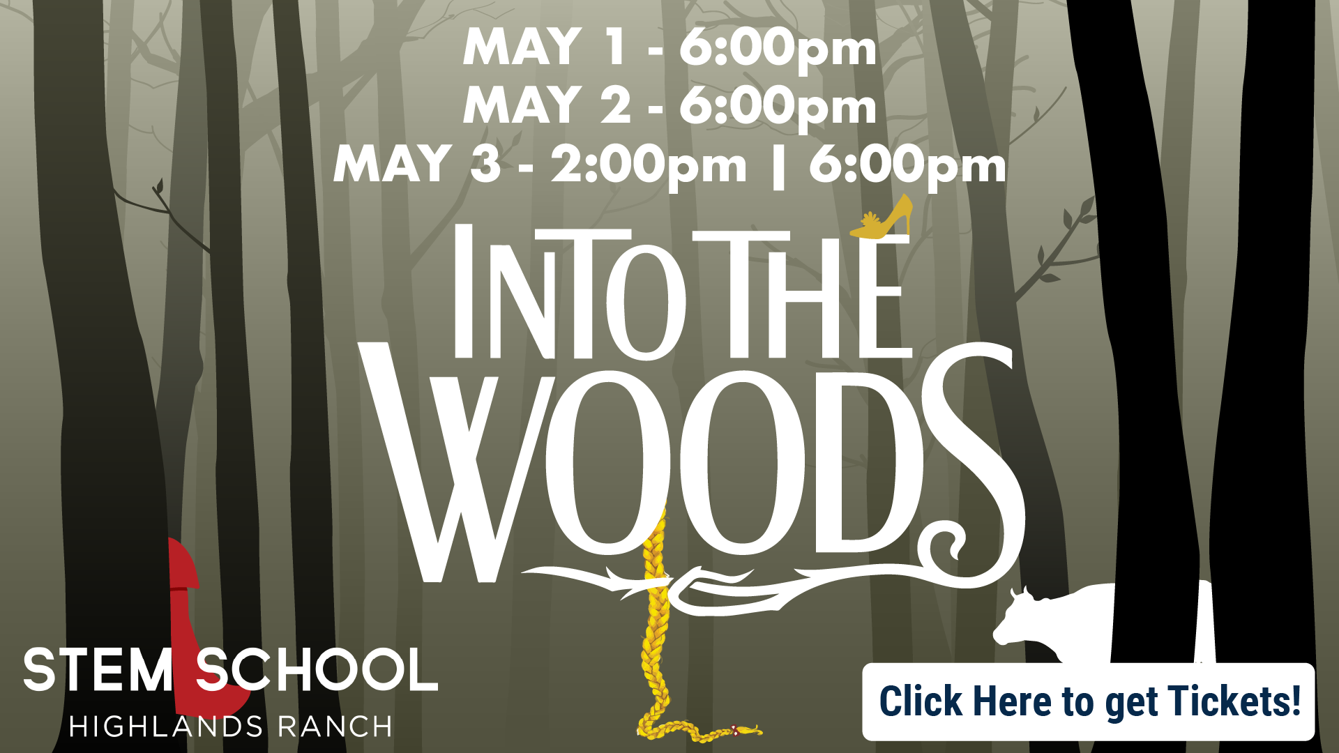 Into the Woods production flier